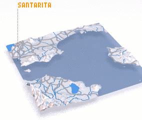 3d view of Santa Rita