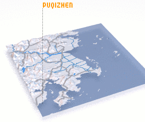 3d view of Puqizhen