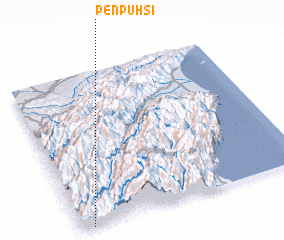 3d view of Pen-pu-hsi