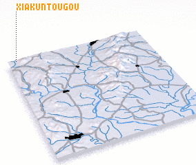 3d view of Xiakuntougou