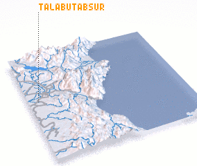 3d view of Talabutab Sur