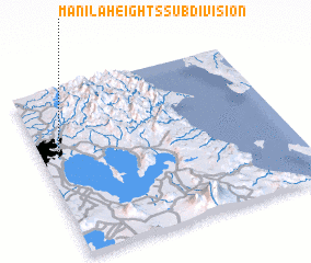 3d view of Manila Heights Subdivision