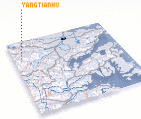 3d view of Yangtianhu