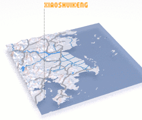 3d view of Xiaoshuikeng