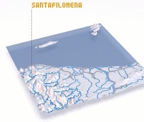 3d view of Santa Filomena