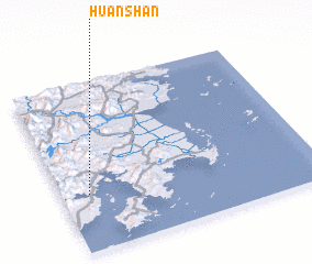 3d view of Huanshan