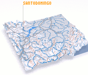 3d view of Santo Domingo