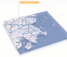 3d view of Yandangshan