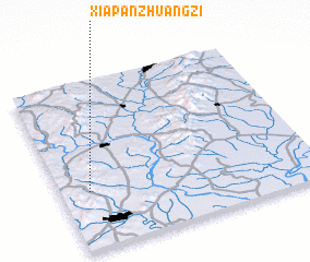3d view of Xiapanzhuangzi