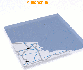 3d view of Shuangdun