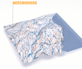 3d view of Wen-shui-k\
