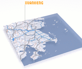 3d view of Xuankeng