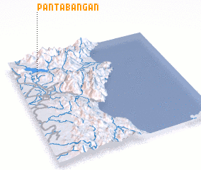 3d view of Pantabangan