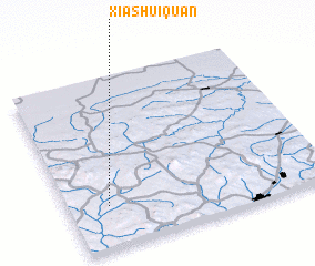 3d view of Xiashuiquan