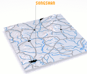 3d view of Songshan