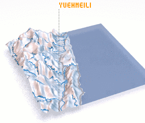 3d view of Yüeh-mei-li