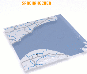 3d view of Sanchahezhen