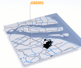 3d view of Jiading