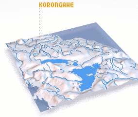 3d view of Koro Ngawe