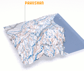 3d view of Pa-wu-shan