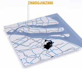 3d view of Zhangjiazhai