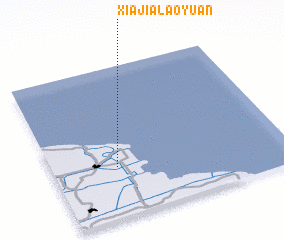 3d view of Xiajialaoyuan