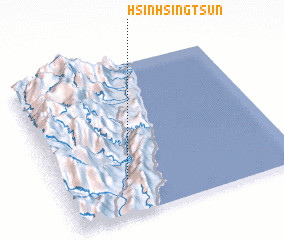 3d view of Hsin-hsing-ts\