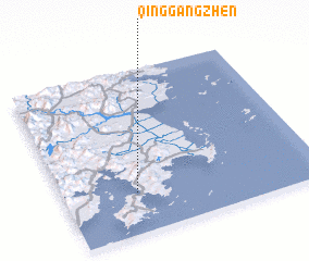 3d view of Qinggangzhen