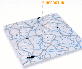 3d view of Suifengtun