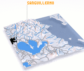 3d view of San Guillermo