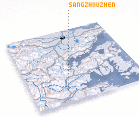 3d view of Sangzhouzhen