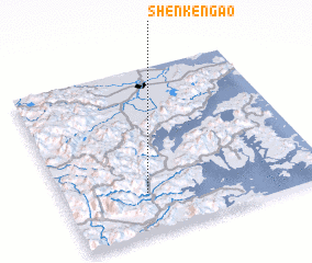 3d view of Shenkeng\