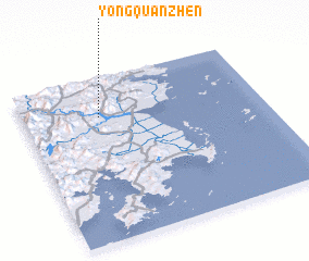 3d view of Yongquanzhen
