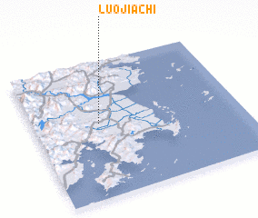 3d view of Luojiachi