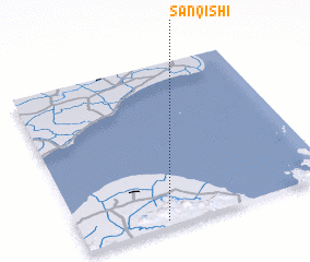 3d view of Sanqishi