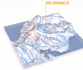 3d view of Kolonodale