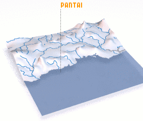 3d view of Pantai