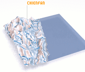 3d view of Chien-fan