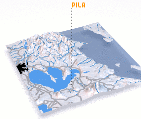 3d view of Pila