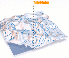 3d view of Tanggana