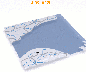 3d view of Jinshanzui