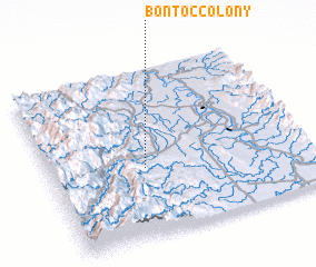 3d view of Bontoc Colony