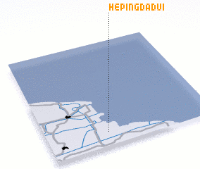 3d view of Hepingdadui