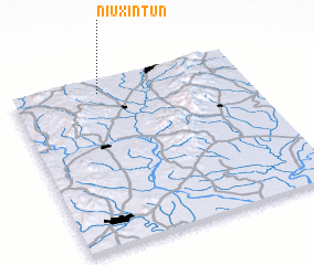 3d view of Niuxintun