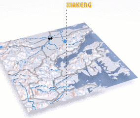 3d view of Xiakeng