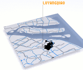 3d view of Lüyangqiao