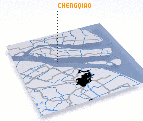3d view of Chengqiao