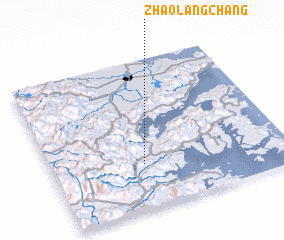 3d view of Zhaolangchang