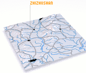 3d view of Zhizhushan