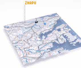 Zhapu (China) map - nona.net